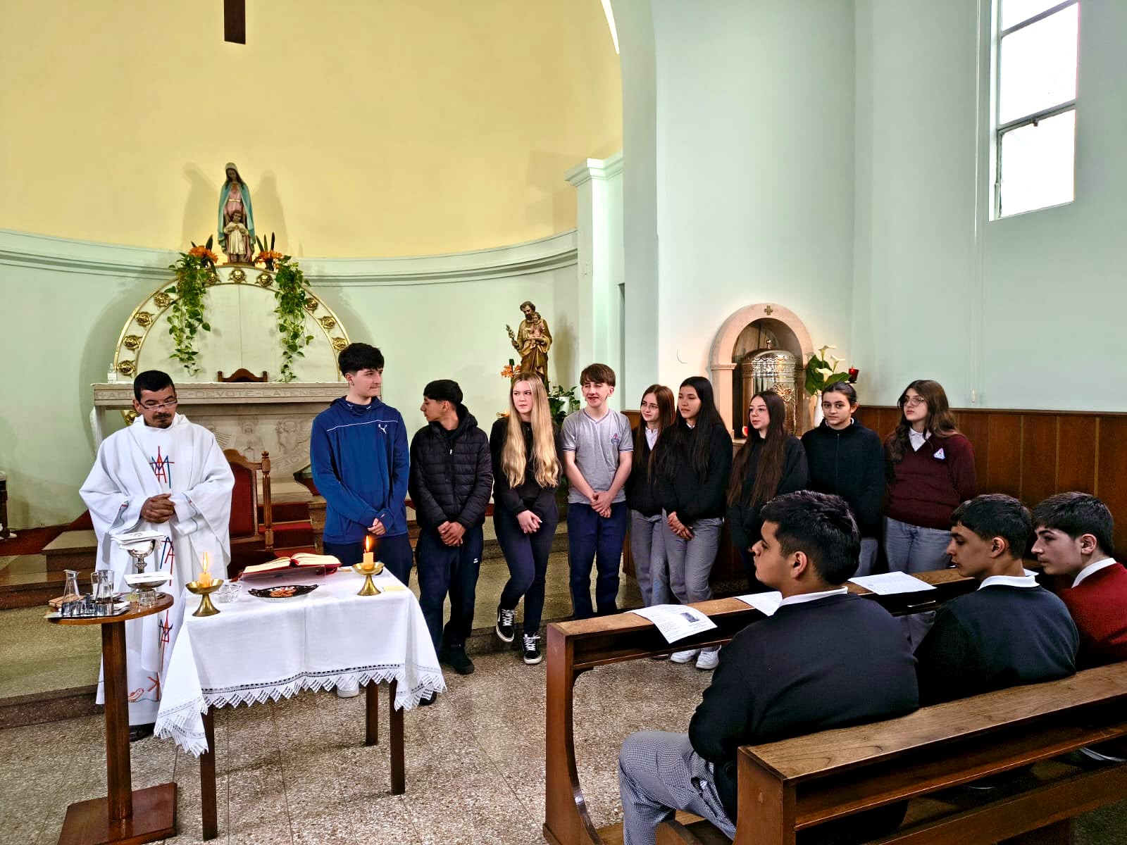 Misa de envío y entrega de Cruz Tau a nuestros Referentes de Pastoral