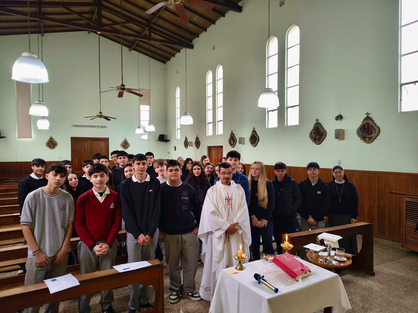 Misa de envío y entrega de Cruz Tau a nuestros Referentes de Pastoral