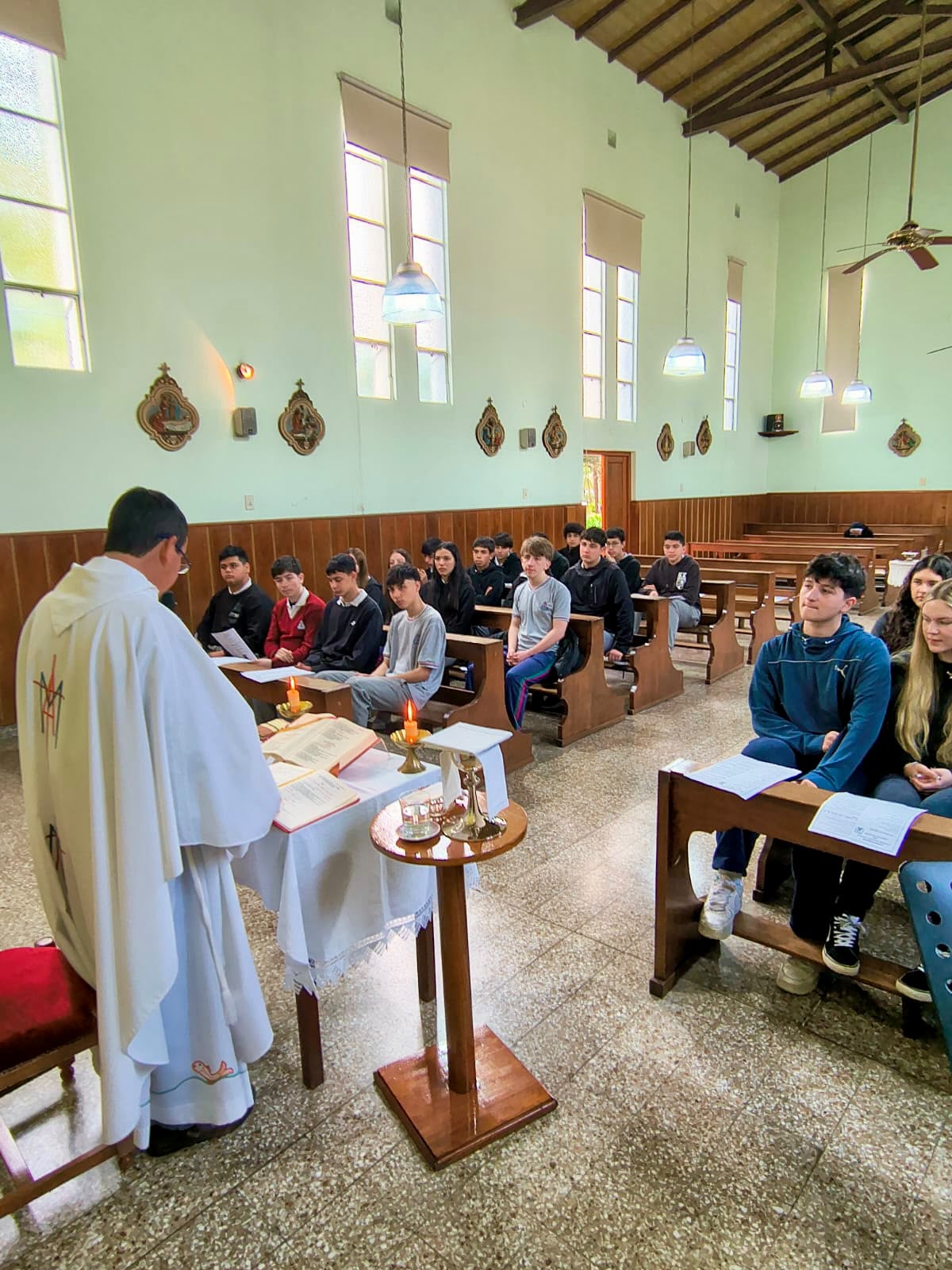 Misa de envío y entrega de Cruz Tau a nuestros Referentes de Pastoral